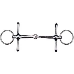 Agradi Schenkeltrense Vernickelter Stahl Massiv 14mm