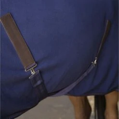 EQUITHÈME Fleecedecke Teddy Navy -TRUS Pferd Geschaft ekkia z07133 400 729 763 det2.74d034