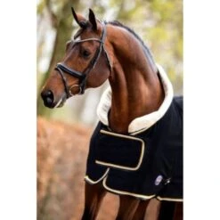 HB Showtime Showdecke Fleece 400gr Dutch Crown Schwarz -TRUS Pferd Geschaft hb 1330 zwart.1aadb5