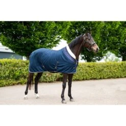 HB Showtime Showdecke Crown Schwarz -TRUS Pferd Geschaft hb 1344 navy.851678