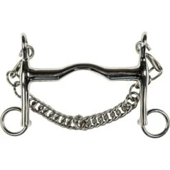 HKM Reitkandare Aus Edelstahl 18 Mm Unterzug 5 Cm 15,5 Cm