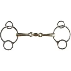 Horka Pessoa Doppelt Gebrochen 16mm Goldmessing