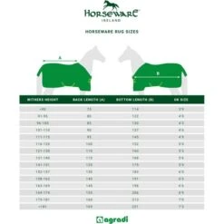 Rambo Hoody Green/Sage/Beige -TRUS Pferd Geschaft horsewaremaattabel rugsizes horseware.be392d 36