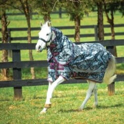 Amigo Pony Plus Medium 200g Horse Print/Purple/Pink