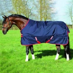 Rambo Original Turnout Medium 200g Navy/Rot 125/175