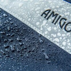 Amigo By Horseware Bravo 12 Turnout Disc Front 100g Navy/Türkis -TRUS Pferd Geschaft hw aart82 bedc amigo bravo 12 turnout lite 100g disc 4.72e425