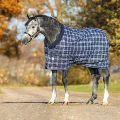 Rhino By Horseware Original Stable Medium Varilayer Navy Check/Indigo