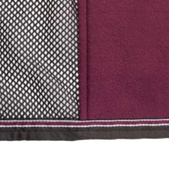 Kavalkade Fliegendecke Fly'n Fleece Schwarz/Bordeaux -TRUS Pferd Geschaft kav 45802 05.64b4a7 1