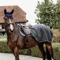 Kentucky Horsewear Ausreitdecke Heavy Fleece Dunkel Blau -TRUS Pferd Geschaft ken 52207 grijs1.1071e1 1