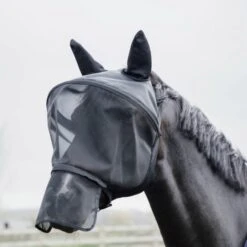 Kentucky Horsewear Kentucky Fliegenmaske Pro Mit Ohren Schwarz