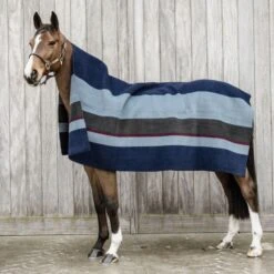 Kentucky Horsewear Kentucky Fleecedecke Heavy Square Stripes Braun/Beige 210x200cm -TRUS Pferd Geschaft kentucky 485a9825.5a9d50 1