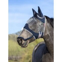 LeMieux Fliegenmaske Amour Shield Pro Ohren & Nase Navy -TRUS Pferd Geschaft lm full mask 1.1f8685