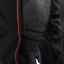 Rambo Ionic Stable Sheet Schwarz/Schwarz & Orange Gestreift -TRUS Pferd Geschaft productagradi 441124881 3.6ad132