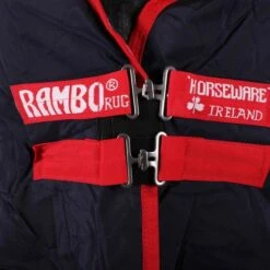 Rambo Original Turnout Medium 200g Navy/Rot 125/175 -TRUS Pferd Geschaft productagradi a10925761 1.252cb3