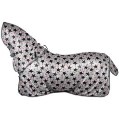 Harrys Horse Fliegendecke Mit Losem Hals Grau