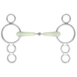 Shires Pessoagebiss Equikind Pale Grün