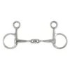 Shires Bauchergebiss Snaffle Mit Schalter Edelstahl