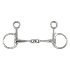 Shires Bauchergebiss Snaffle Mit Schalter Edelstahl