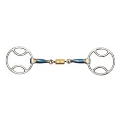 Shires Sweet Iron Bevel Mit Rollschnalle Blau Sweet Iron