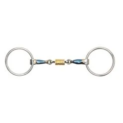 Shires Sweet Iron Loose Ring Mit Roller Blau Sweet Iron