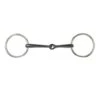 Shires Gebiss Jointed Loose Ring Schwarz