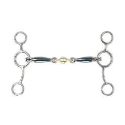 Shires Gebiss Tom Thumb With Lozenge Blau