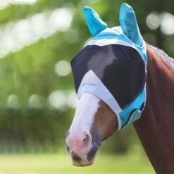 Shires Fliegenmaske Mit Ohren Mesh Teal -TRUS Pferd Geschaft shires 6662 teal0b63a3.0114b9