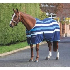 Tempest Fleecedecke Original Newmarket Newmarket Stripe -TRUS Pferd Geschaft shires 9327 blue.ea308b