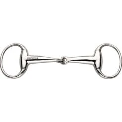 Sprenger Olivenkopfgebiss Hollow Mouthpiece Stainless Steel 18mm Einfach Gebrochen