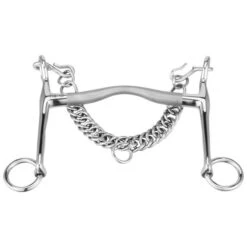 Sprenger Kandarengebiss Satinox 12mm RVS 7cm Knebel