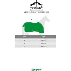Veredus Therapiedecke Magnetik Rug Schwarz -TRUS Pferd Geschaft veredus rugsizes veredus therapy magnetik.e5cf83