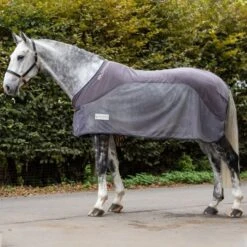 Waldhausen Fliegendecke Fleece Comfort Grau