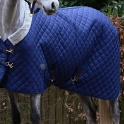 Weatherbeeta Medium Stable Rug Comfitec Deluxe Diamond Quilt Standard Neck 220g Navy -TRUS Pferd Geschaft wb 1001609004 wb cft dlx dmnd std med image lifestyle.8ff4a9