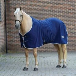 Saxon Fleecedecke Standard Neck Navy/Weiß