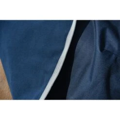 Weatherbeeta Ausreitdecke Essential Fleece Lined Quarter Navy/Silber/Rot -TRUS Pferd Geschaft wb 1016348000 navysilverred wb flc lnd qrtr sht detail2.51139a