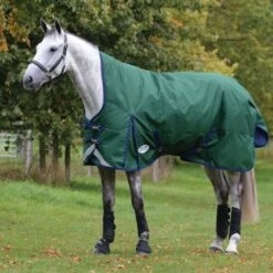 Weatherbeeta Comfitec Plus Dynamic II High Neck Medium/Lite Hunter/Navy