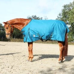 Horka Outdoordecke Dime 600D, 200g Petrol -TRUS Pferd Geschaft web 44543038.ae4643